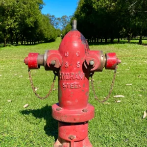 Vintage Steel Fire Hydrant